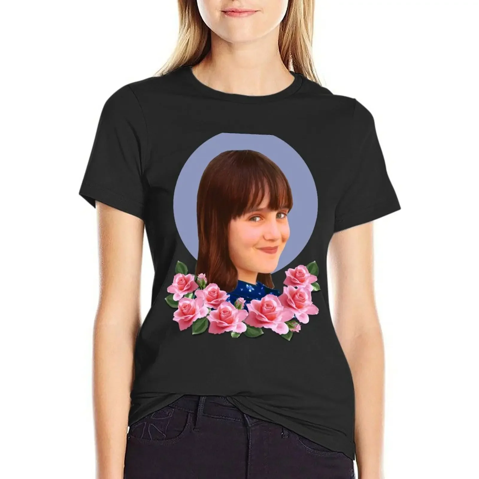 

matilda T-Shirt cute tops hippie clothes korean fashion Women's cotton t-shirt