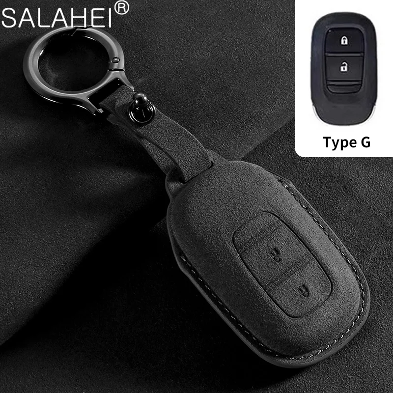Car Remote Key Case Cover Protect Keyless Shell For Honda Civic 11th 2022 Accord CR-V HR-V Pilot Vezel ZR-V 2023 2024 Accessory