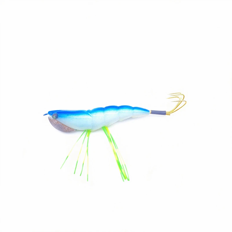 10Pcs Squid Jigs Hard Plastic Octopus Lures 12.5cm 17.5g Mixed Color Cuttlefish Artificial Lures Wooden Shrimp With Squid Hooks