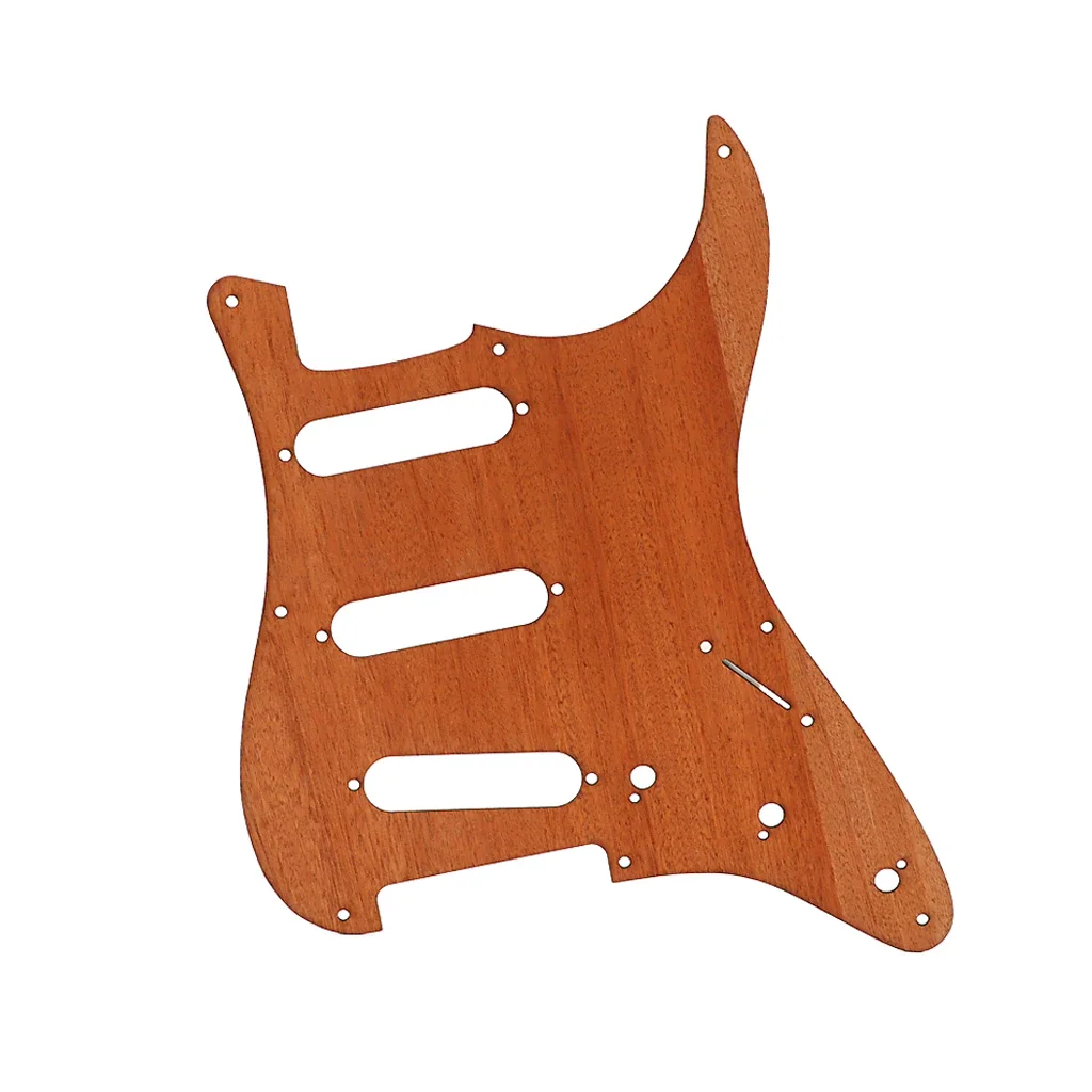 1 pcs SSS Guitar Pickguard  8 Hole Wood Guitar Pickguard  for Strat guitar accessories