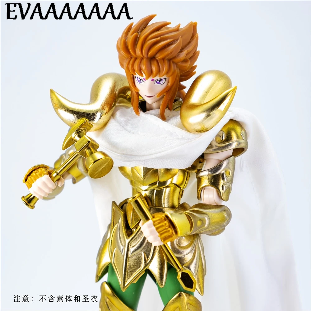 ST Model Saint Seiya Myth Cloth KIKI Aries Shion Head Accessorise Gold Saint Knights of the Zodiac Saint Action Figure Toy
