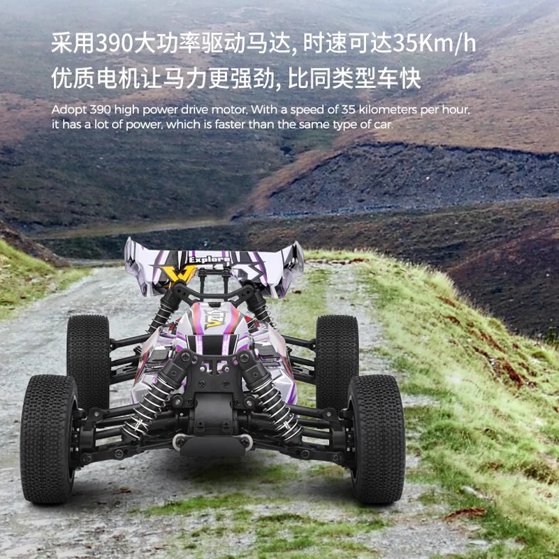 

Wltoys 1/14 144016 Electric 4wd Racing Car Drift Off-Road High-Speed Car Model Electric Toys