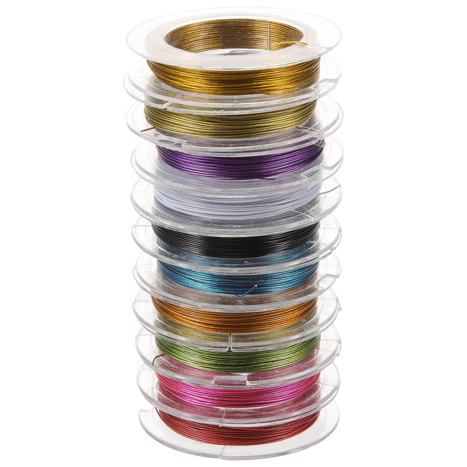 

1 Set Multi-Function Durable Metal Beading Wire Cuttable Jewelry Crafting Diy Accessories Flexible Craft Supply 120Cm Solid