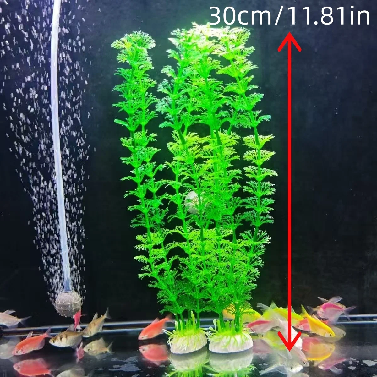 

Artificial Aquarium Decor Plants Plastic Aquatic Plants Underwater Plants Aquarium Accessories Decoration Green pink purple