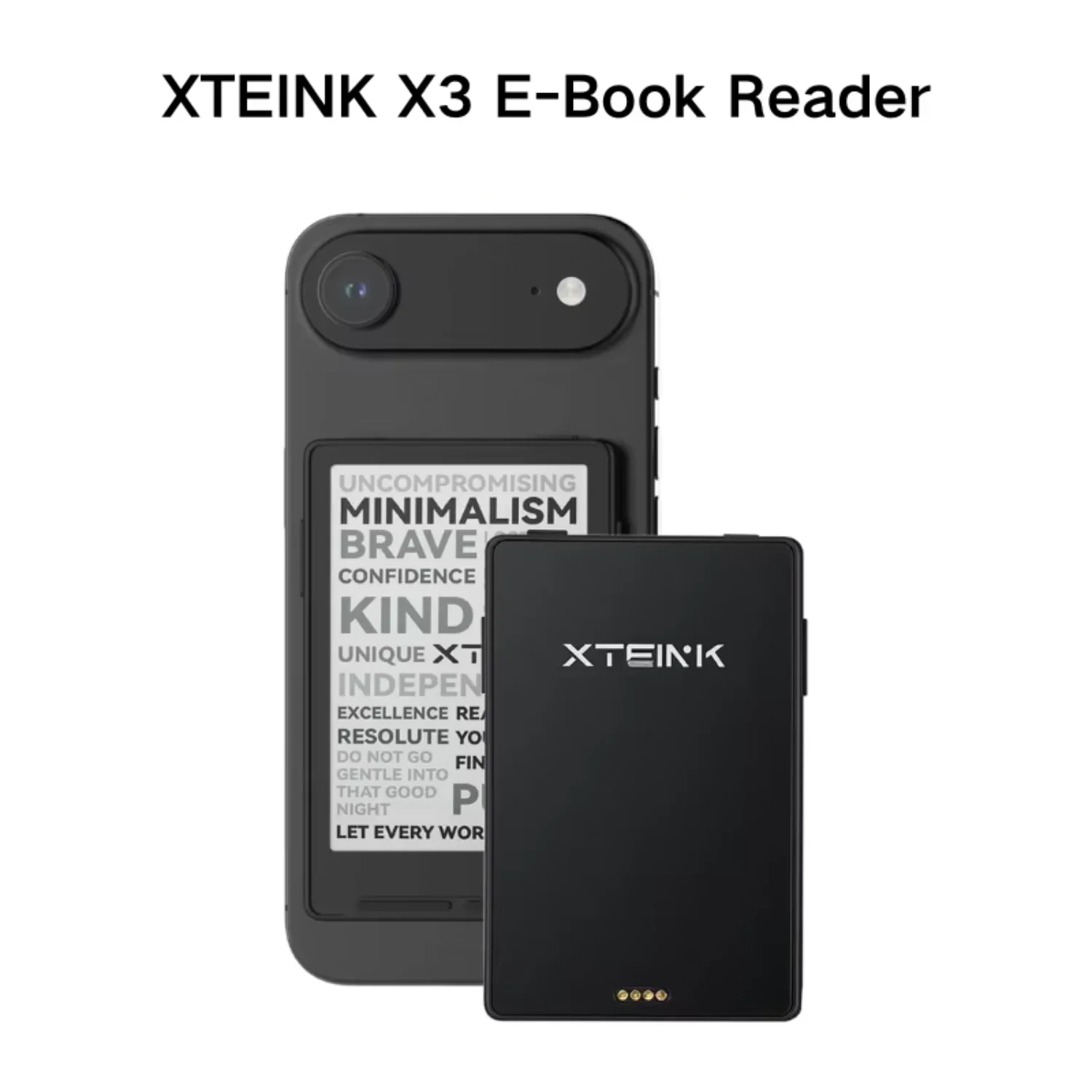 XTEINK X3 E-Book Reader Portable E-Ink Paper Ebook Reader Ultra Light Pocket Portable Ebook Reader For Mobile Phone Attachment