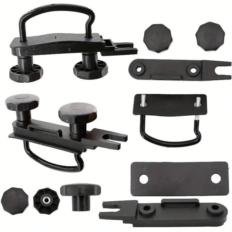 4pcs metal Car U-Bolts Clamps Universal Roof Box Car Van Mounting Fitting Kit Van U-Bolts Clamps Luggage Accessories