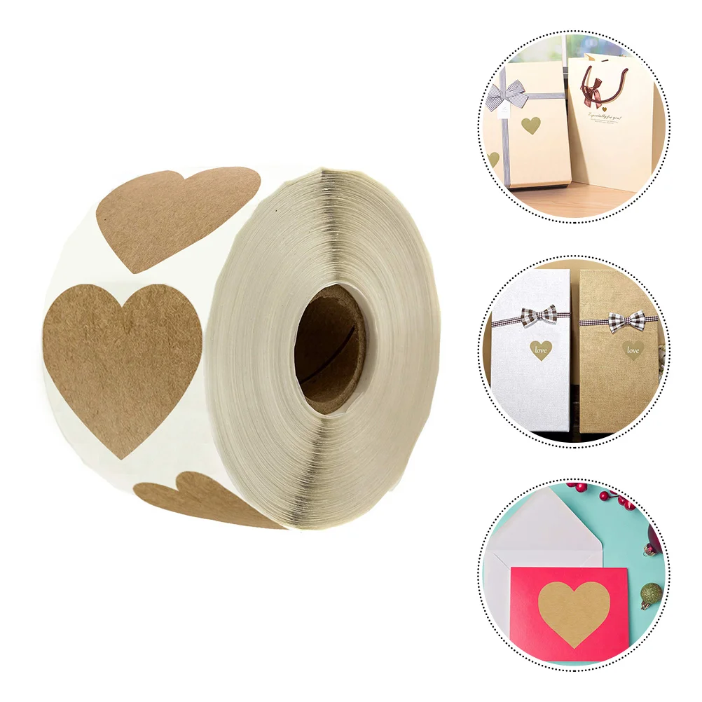 

500 Pcs Heart Sticker Tags Decorations You Stickers Gift Valentine's Day Heart-shaped