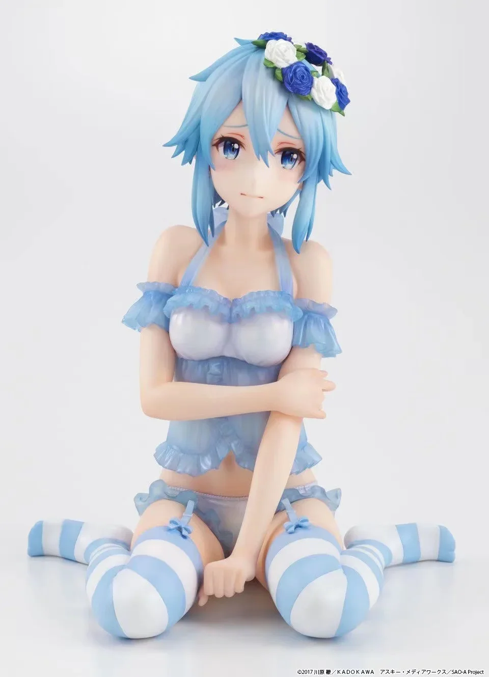 

In Stock 100% Original SSF Sword Art Online Asada Shino Nightwear Ver. Anime Figures PVC Collectible Model Toy Ornaments Desktop