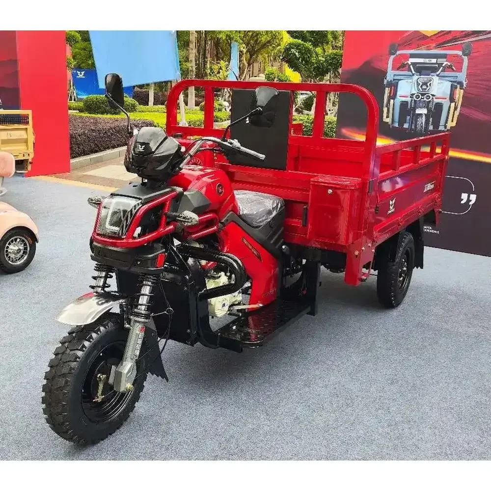 3 Wheel Pickup Truck Cargo Tricycle with Cabin