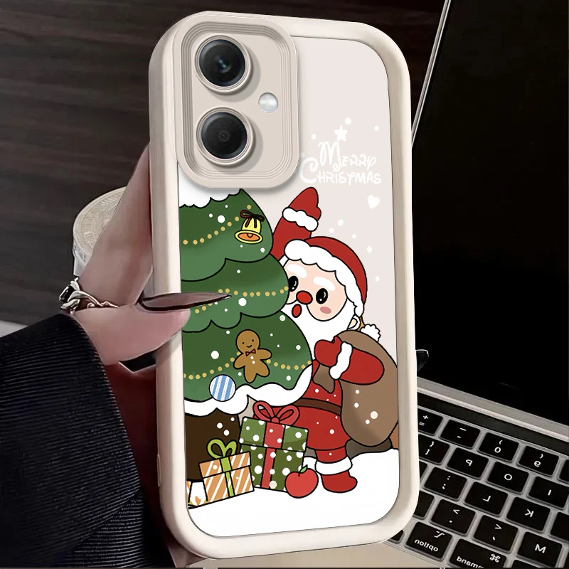 Santa Claus Phone Case for Xiaomi Redmi Note 13 12 Pro Plus 4G 5G 13C 12C Turbo 11 11S 10 10S 9 10A 10C 9C A2 Shockproof Cover