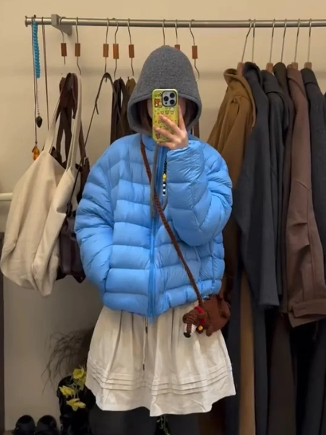 

Lightweight Bread Style Coat Women's Cotton Jacket Korean Style Puff Commuter Style Versatile Winter Outerwear