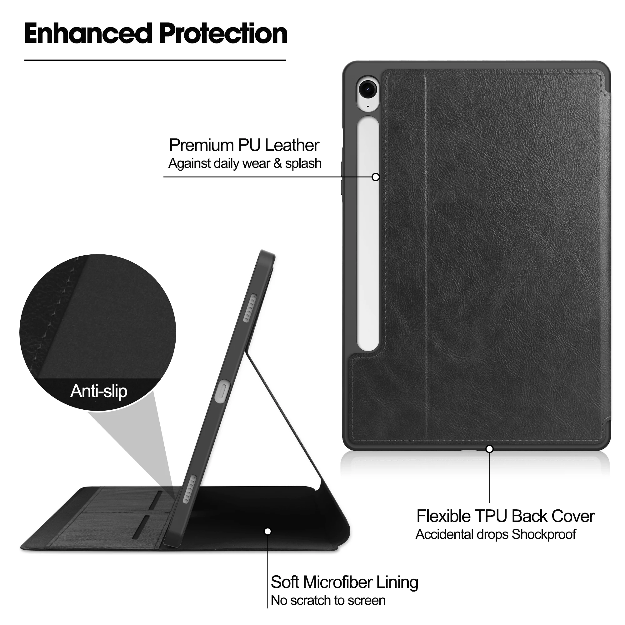 

Business Leather Case For Samsung Galaxy Tab S10 Lite SM-X400 SM-X406B 10.9 inch 2025