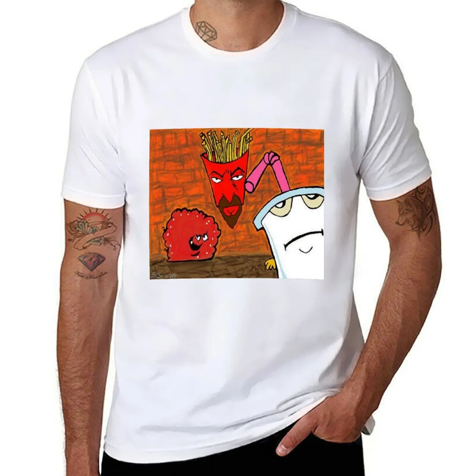 

ATHF man shirts t t pack for men shirt cotton T-Shirt