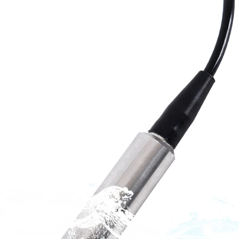 Input Type Liquid Level Sensor Probe Fire Pool Liquid Level Display Water Level Transmitter 0-1 Meter Range 4-20ma-AT35