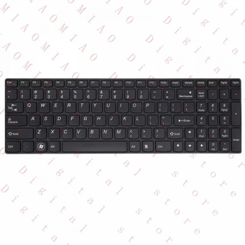 

Клавиатура английская для ноутбуков Lenovo G580, G585, Z580A, Z585, Z580, G590