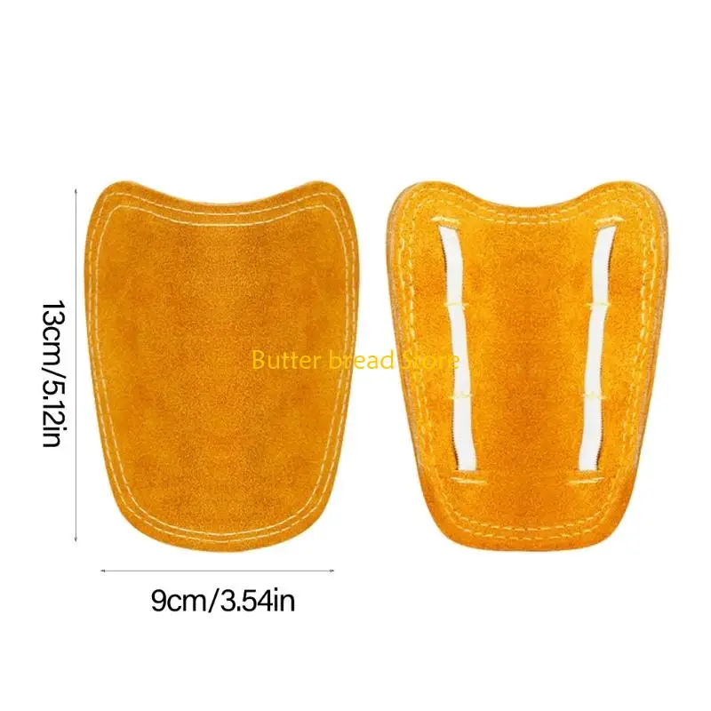 W89C Leather Welding Shoe Covers for Safety and Durability in High Heat Environment