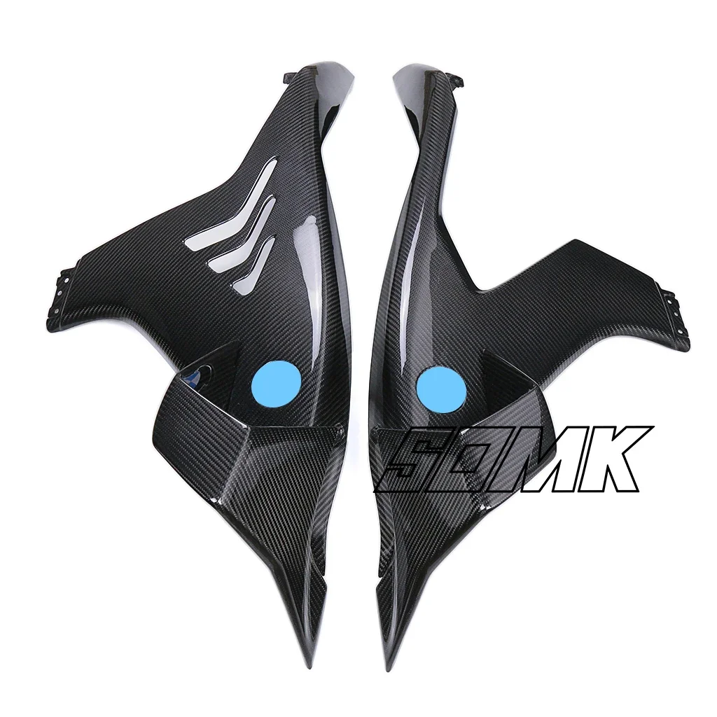 M1000RR 2023 Carbon Fiber Side Panels With Winglets Trim Fairings For BMW M1000 RR 2024 Motorcycle Accessories Fairing Kits