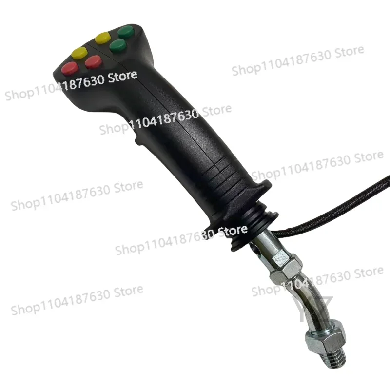 Electric Control Button Joystick for Agricultural Harvester Excavator Parts Logging Iron Stone Tools Glue Gear 67 Handle