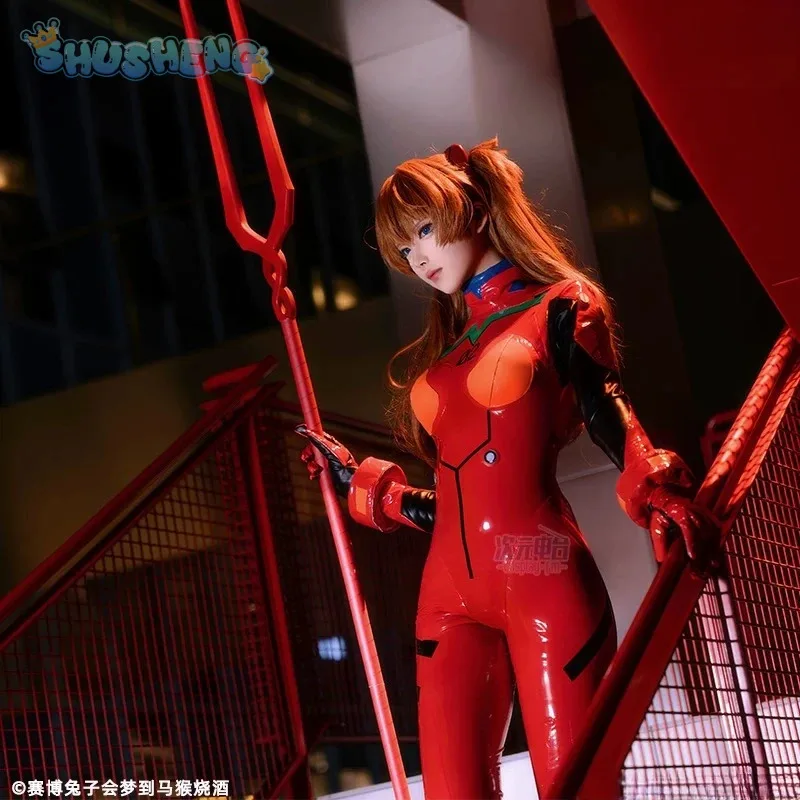 جديد إيفا اسوكا لانغلي سوريو تأثيري حلي EVANGELION-02 القتال بذلة هالوين عيد الميلاد كرنفال البدلة 2025 جديد #4