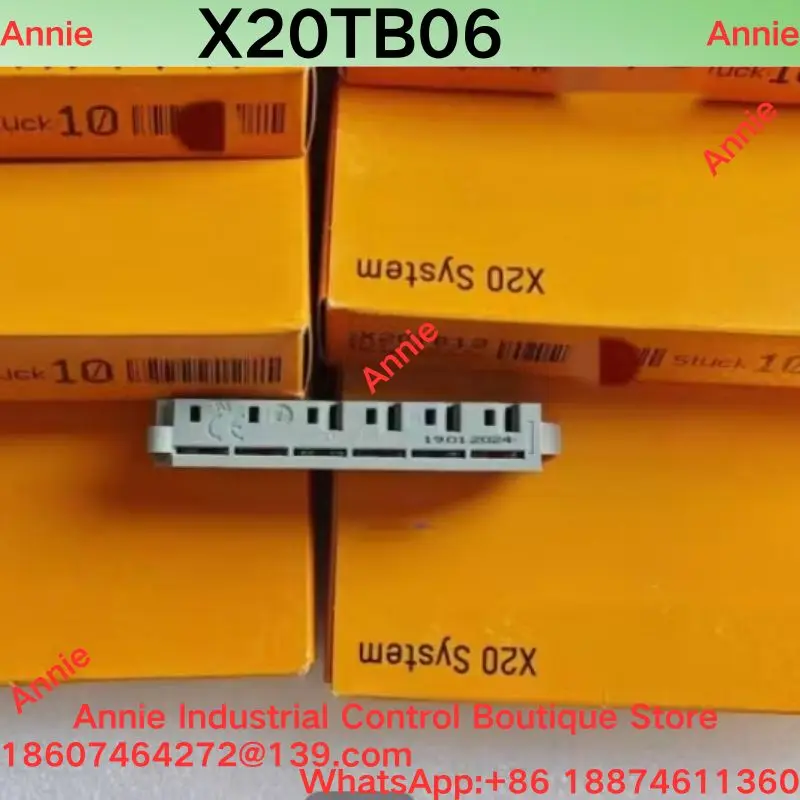 brand-new Terminal block module X20TB06
