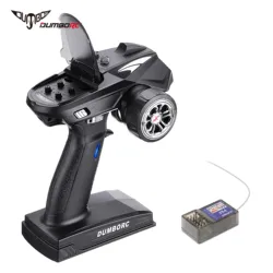 DUMBORC X6 X4 2.4G 4CH 6CH Transmitter P6F P6FG P6DCG Gyro Receiver LED Light for 1/10 1/8 RC Car Crawler Axial SCX10 D90 Boat