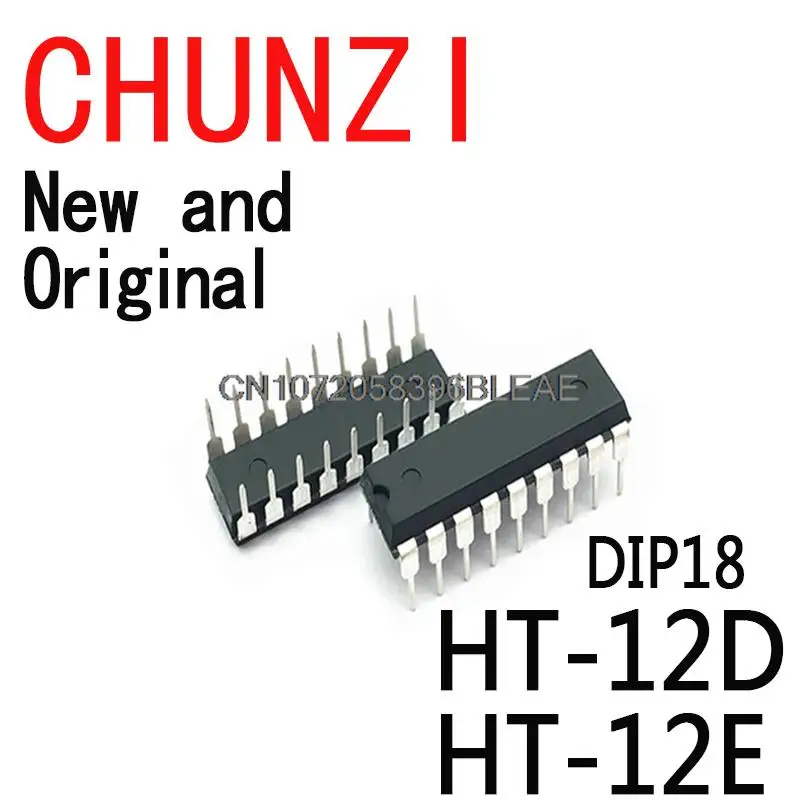 5PCS New and Original HT12D HT12E DIP18 HT12 NEW DIP HT-12D HT-12E