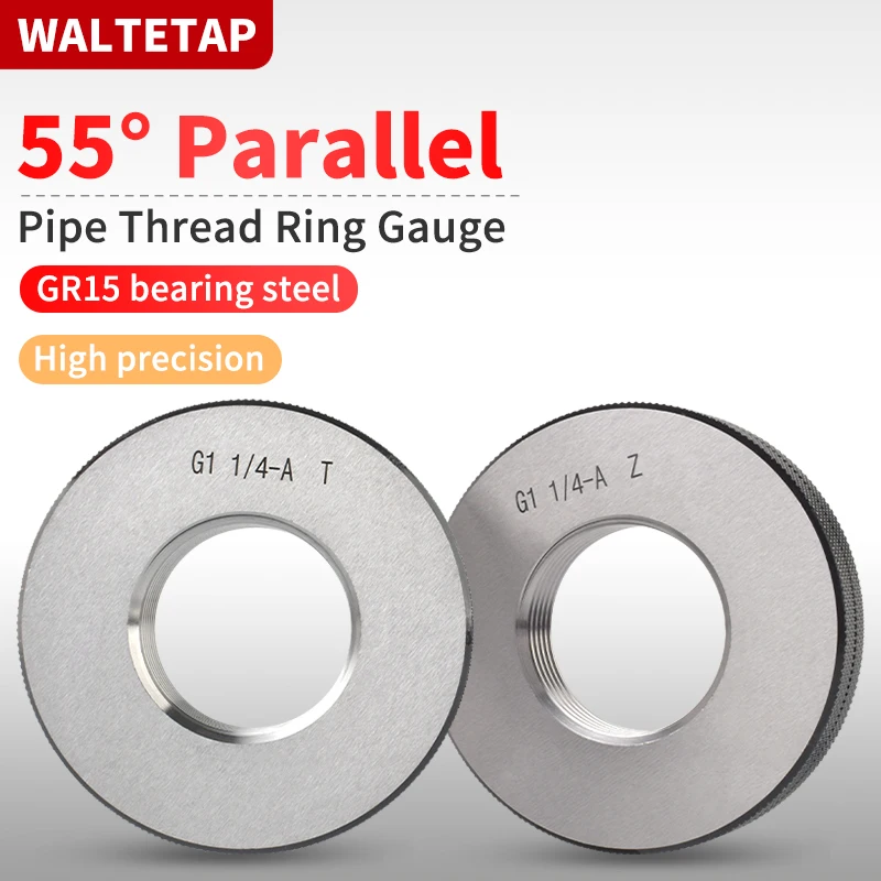 

1PCS Taper Pipe Thread Ring Gauge Measure Tool G1/16 1/8 1/2 3/4 1'' 1''1/8 1''1/4 1''1/2 1''3/4 2'' 2''1/4 2''1/2 2''3/4 3''4''