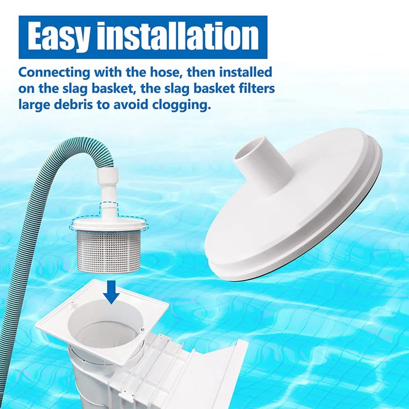 

A47M-SP1106 Skimmer Vac In-Ground Pool Skimmer For Hayward SP1082, 1084, 1085, 1075 Swimming Pool Replacement Skimmer