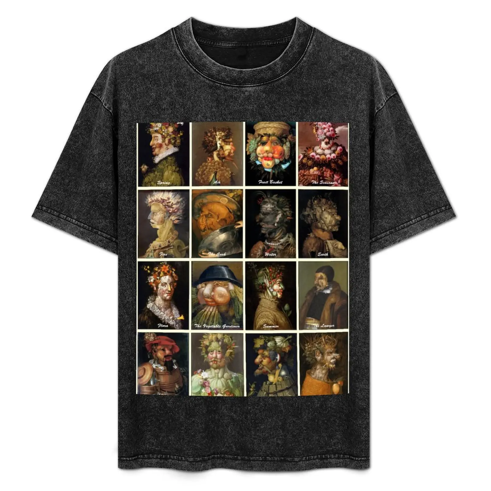 

Giuseppe Arcimboldo T-Shirt t shirt men 100% cotton luxury brand man t shirt graphic T-Shirt