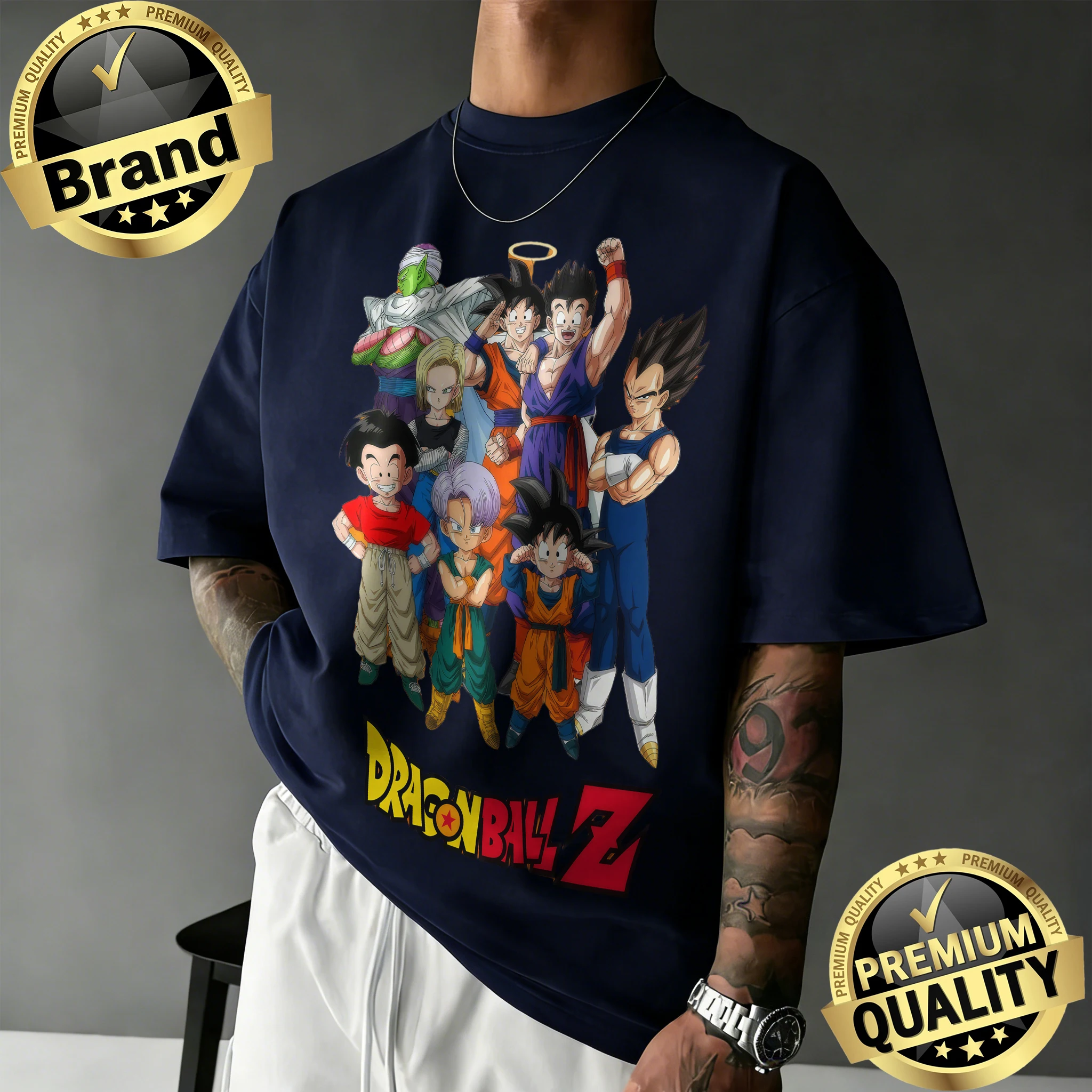 Camiseta de Algodão Dragon Bal - Fashion Y Vintage avaliação e preço