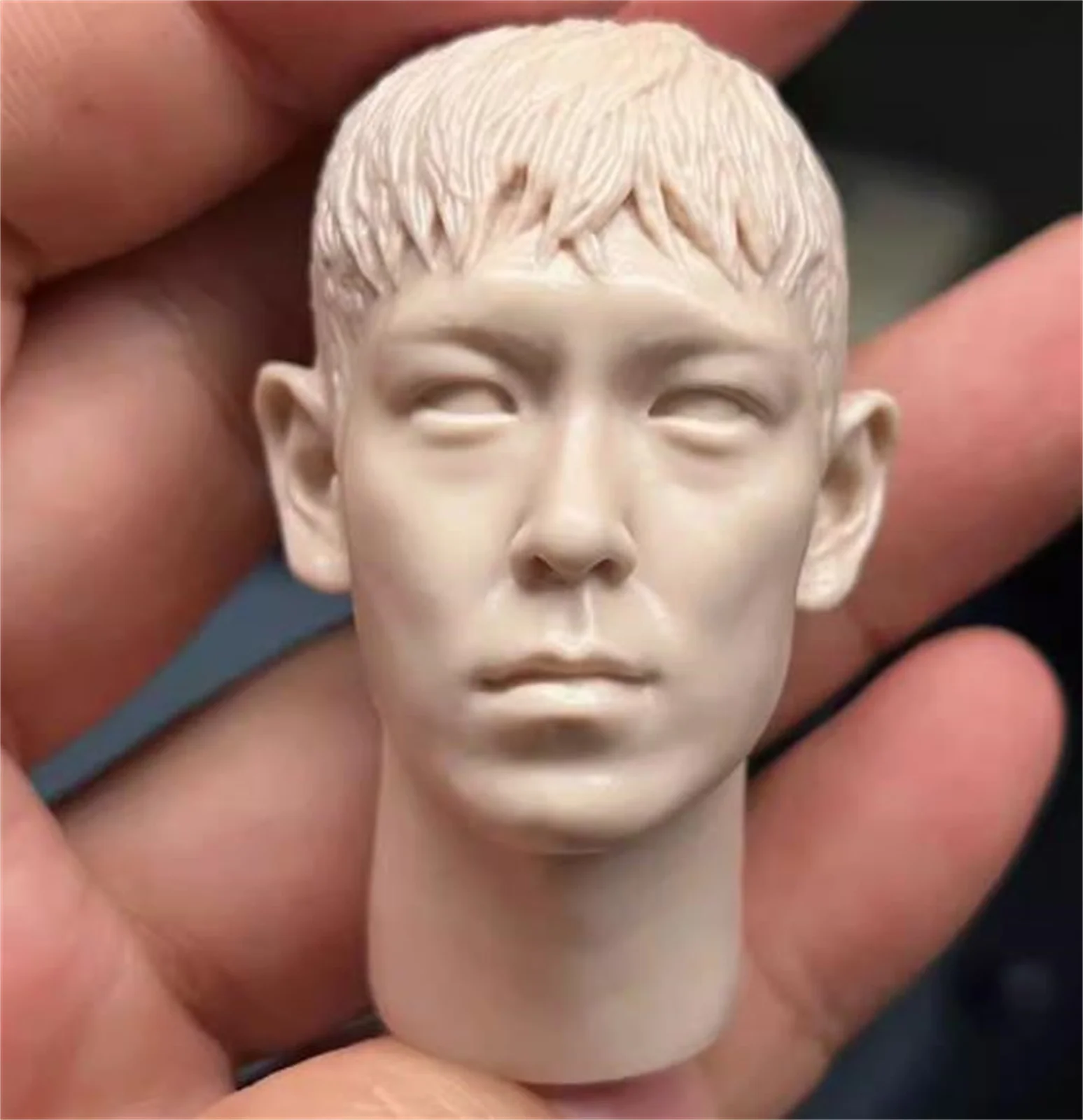 หัวตุ๊กตาชายขนาด 1/6 แบบแกะสลัก  ประเทศเกาหลีใต้  เอเชีย  แบบสั่งทำพิเศษ สำหรับฟิกเกอร์แอคชั่นขนาด 12 นิ้ว