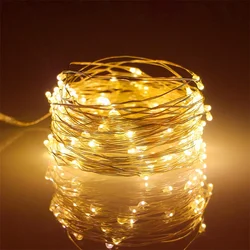 Fairy Lights Battery Operated 10m String Lights Twinkle Christmas Lights Indoor Decorative Mini Lights for Home Festival Decor