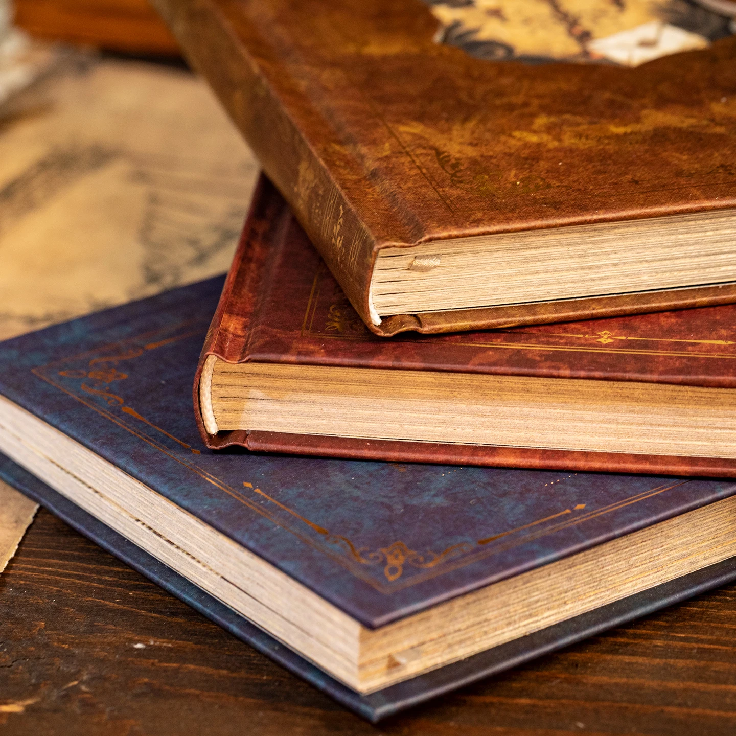 Mr.Paper 1 كتاب خمر نمط دفتر مجموعة الذهب احباط لوحة الكتابة ل الملاحظات اليومية تدوين أوراق القرطاسية الورقية الرجعية #2