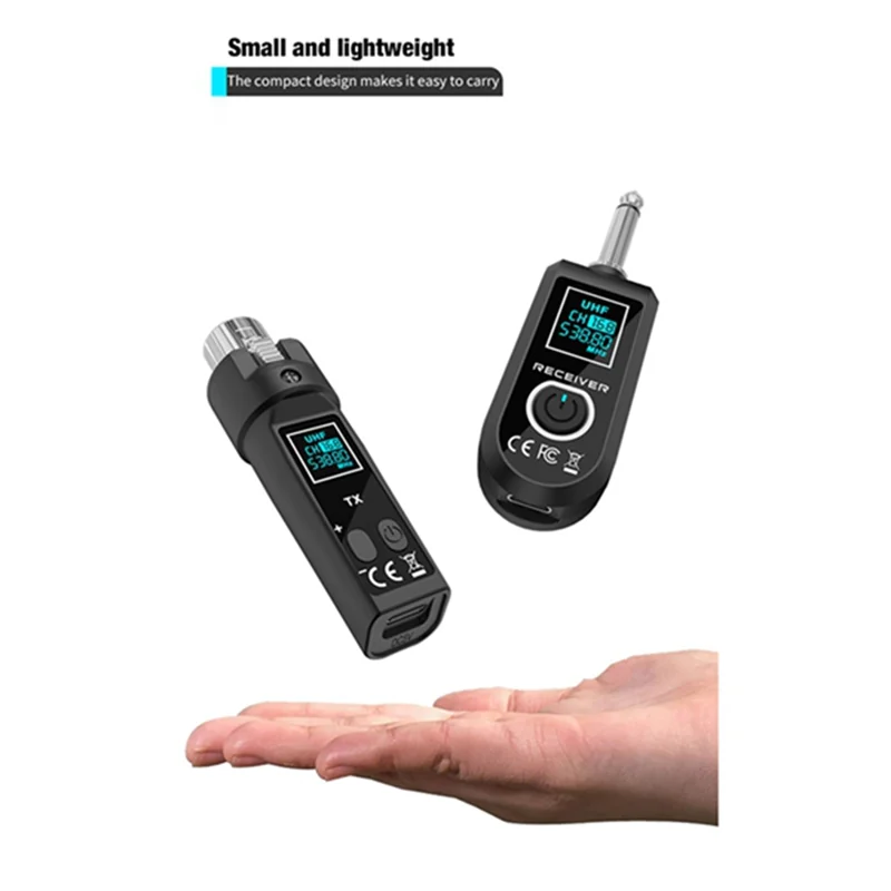 M18K-UHF Microphone Wireless Converter System XLR Transmitter And Microphone Receiver For Dynamic Condenser Microphone