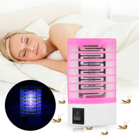 Mosquito Killer Lamps Electric Mosquito Fly Bug Insect Trap Killer LED Socket US/EU Plug Night Lamp