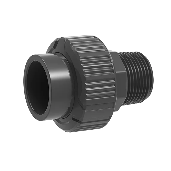 

Flow Colour Union Socket with Male Thread UPVC DN15 DN50 industrial Standards Deposition for Marine Fish Tank Coral Reef