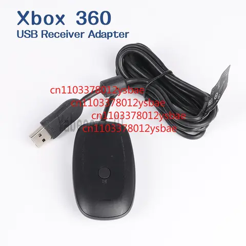 Used FOR Microsoft Xbox 360 Wireless Gaming USB Receiver Adapter for Windows PC