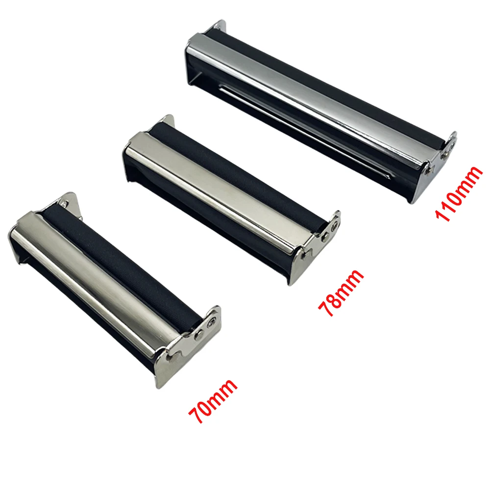 70/78/110MM Handmade Tobacco Filler Metal Cigarette Roller Metal Cigarette Rolling Machine, Manual Cigar Accessories