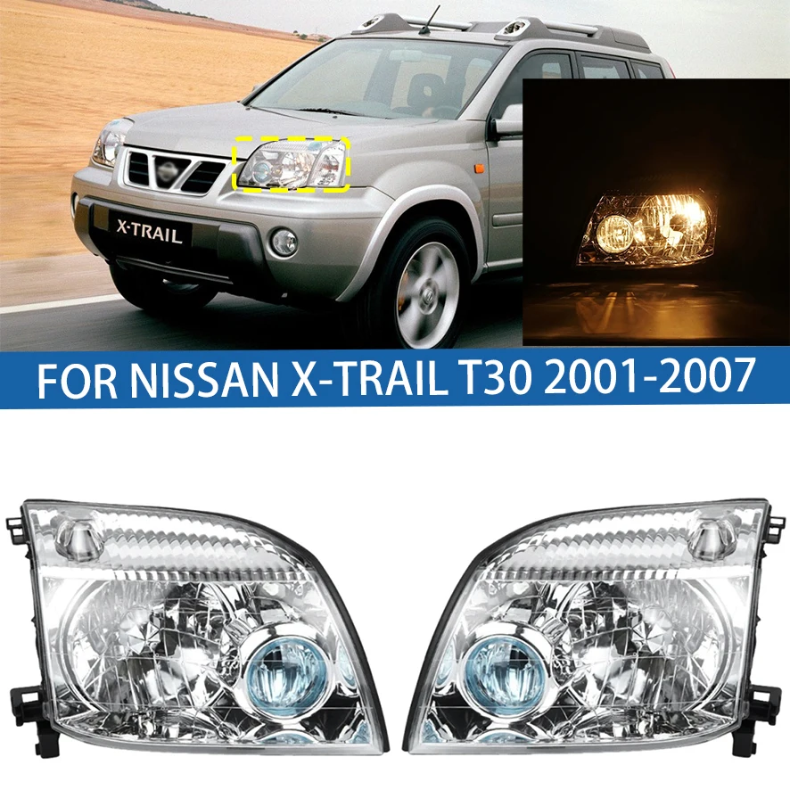 

Для Nissan X-Trail XTrail T30 2001-2007 одна пара левый + правый передний бампер головная фара фара дальнего света указатель поворота