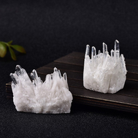 Natural Crystal Cluster Raw Quartz White Clear Quartz Healing Stones Gemstone Reiki Specimen Home Decoration Raw Minerales Gifts