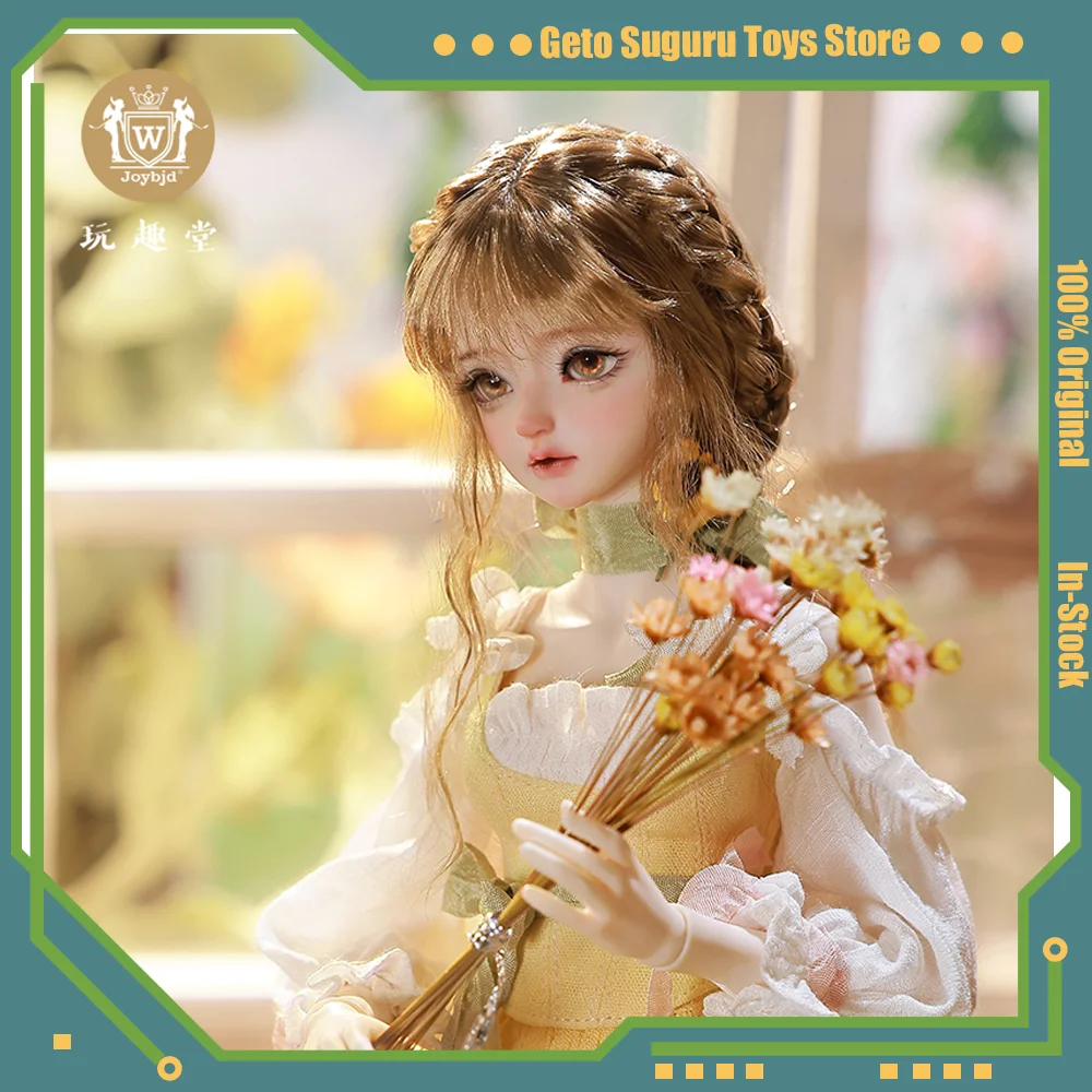 

Joybjd Calis A Bjd Doll 1/4 Full Set Muxi Body Sunflower Flower Arranger Pastoral Style for Female Ball Jointed Anime Model Gift
