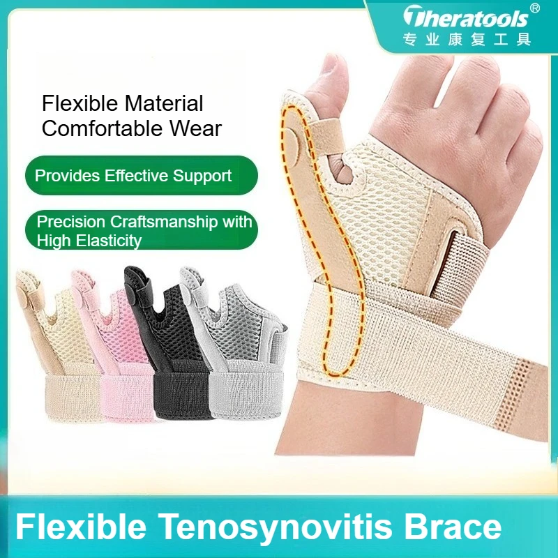 

Medical Wrist Brace with Thumb Support for Sprains, Tendonitis, Fracture Recovery Joint Pain Relief for Carpal Tunnel Arthritis