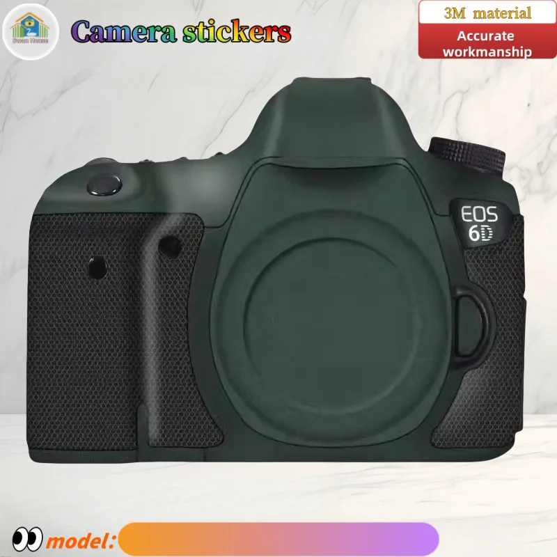 For Canon 6D Camera stickers, DIY skin,Precision tailoring wear-resistant protective film