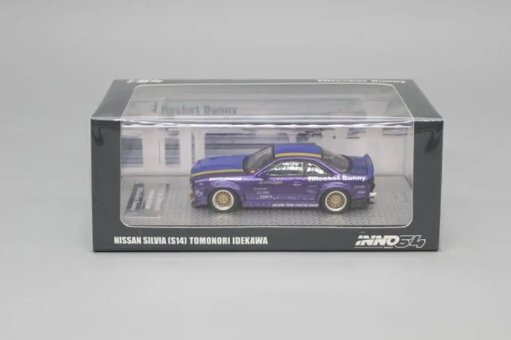 INNO 1:64 Nissan Silvia S14 Pandem Collection of die-cast alloy car decoration model toys