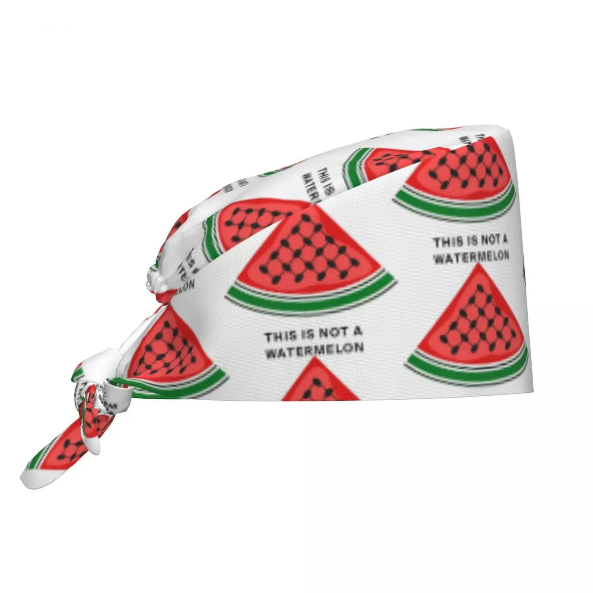 Gorra quirúrgica de enfermería con mapa de sandía, operador de paz, Hatta árabe, cuidado de mascotas, gorros de trabajo de enfermería, gorra para hombres y mujeres
