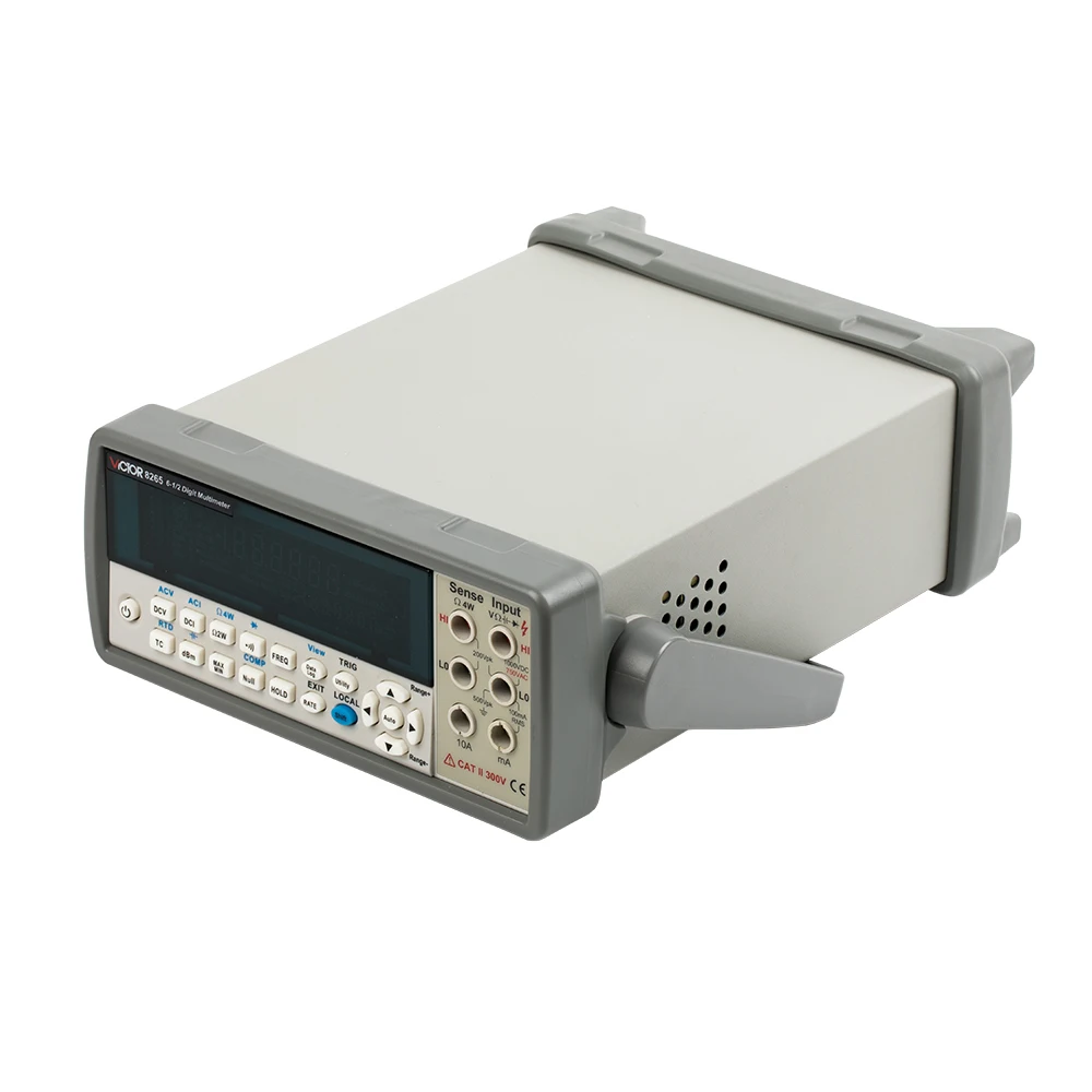 VICTOR 8265 1000000   Zählt True RMS Tischtyp DMM Digitalmultimeter Manueller automatischer USB-Thermoelementtest