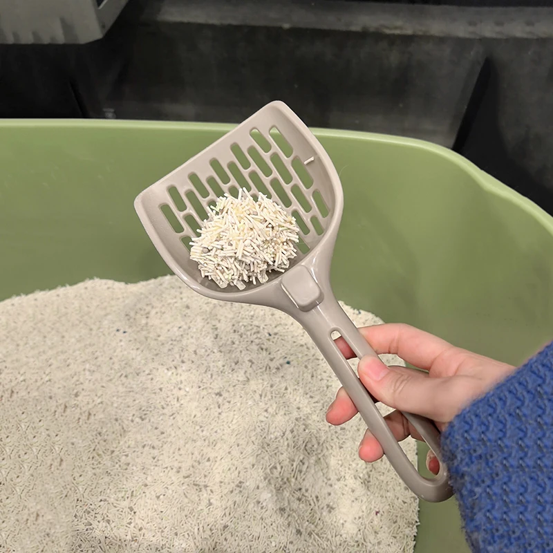 

Cat Litter Scoop Plastic Cat Litter Shovel With Base Self Cleaning Cats Litter Box Shovel Kitten Toilet Clean Tools Supplies