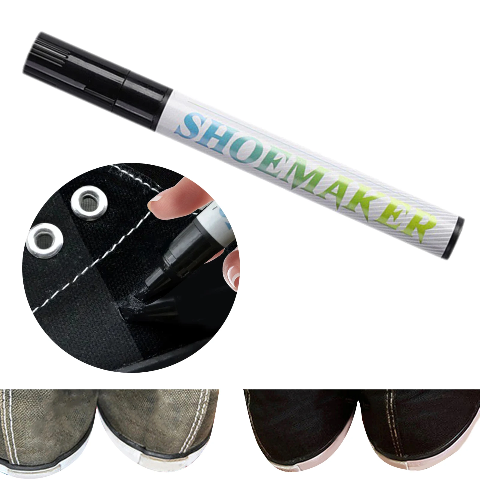 Shoes Cleaner Pen Lightweight Stains Removal Pens Shoe Repair Marker Pen Shoe Care for Fabric Suede Leather Shoes Leisure Shoes