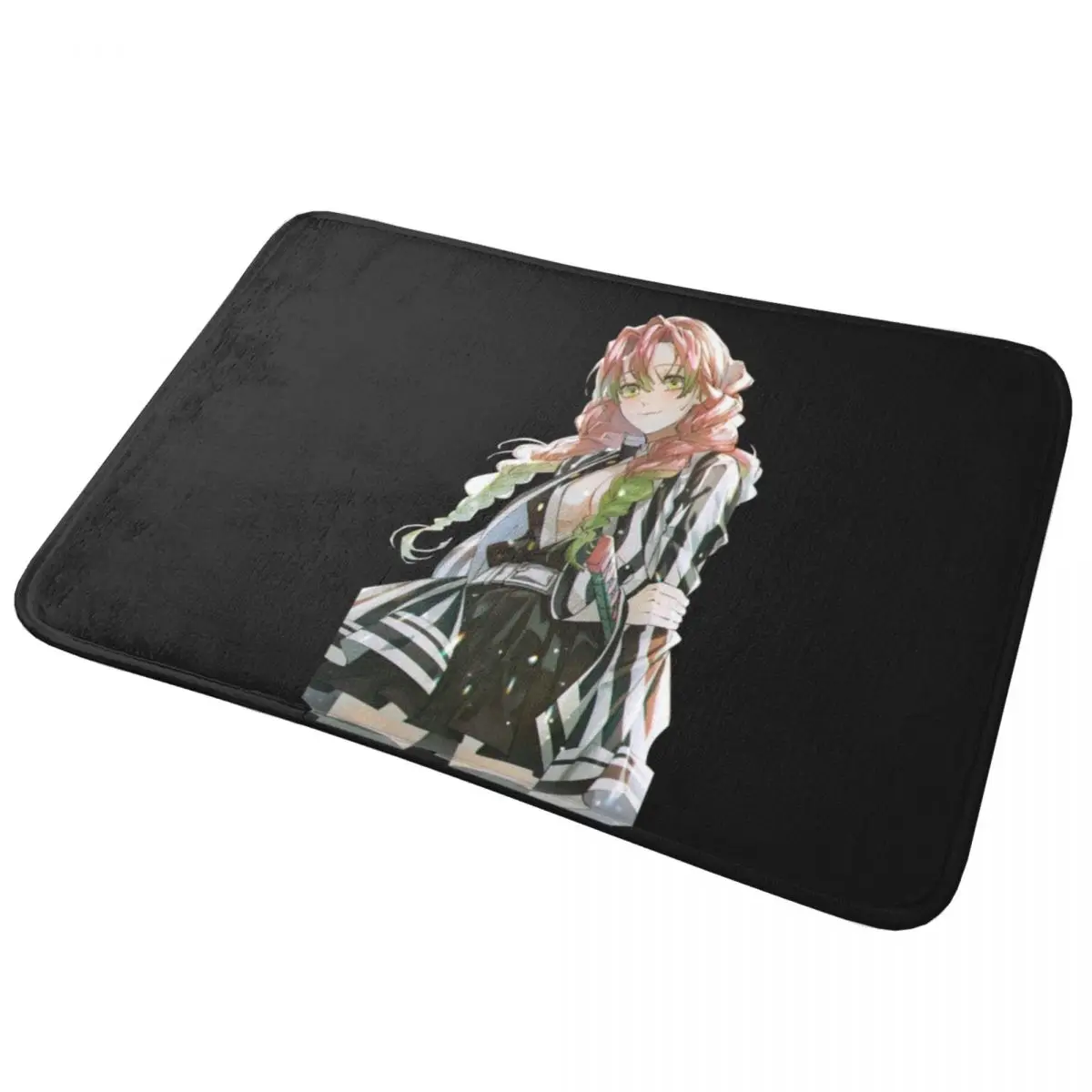 Demon Slayer Kimetsu No Yaiba Doormat Non-slip Super Absorbent Bathroom Floor Mats Home Entrance Rugs Bedroom Carpet Footpad