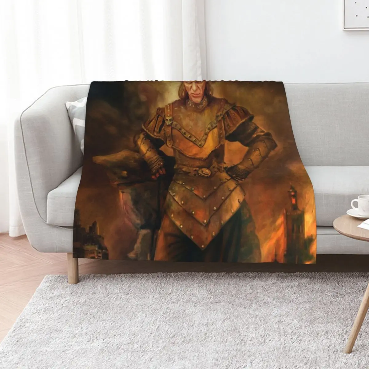 Vigo scourge of Carpathia manta anime para sofá para mantas de cama de bebé